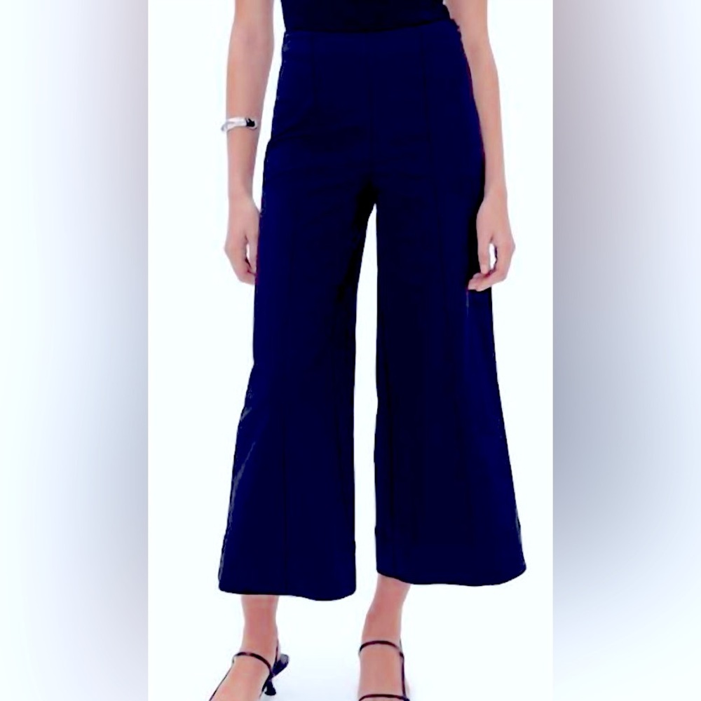 Jonathan Simkhai • Cropped Wide Leg Trousers